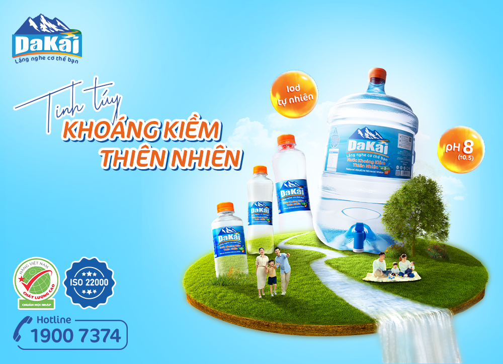 DAKAI – TINH TÚY KHOÁNG KIỀM THIÊN NHIÊN VIỆT NAM